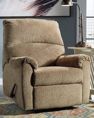 Bay Furniture Gallery - Ashley Furniture - Nerviano Living Room - Zero Wall Recliner / Mocha - 1080129