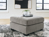 Bay Furniture Gallery - Ashley Furniture - Lanelly Living Room - Oversized Accent Ottoman / Alloy - 1750408