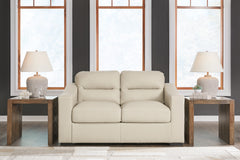 Bay Furniture Gallery - Ashley Furniture - Treasure Trove Living Room - Loveseat / Almond - 1930435