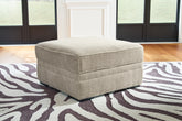 Bay Furniture Gallery - Ashley Furniture - Calnita Living Room - Oversized Swivel Accent Chair / Sisal - 2050221