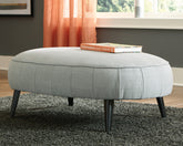 Bay Furniture Gallery - Ashley Furniture - Hollyann Living Room - Oversized Accent Ottoman / Gray - 2440208