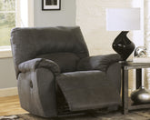 Bay Furniture Gallery - Ashley Furniture - Tambo Living Room - Rocker Recliner / Pewter - 2780125