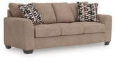 Bay Furniture Gallery - Ashley Furniture - Triston-Peaks Living Room - Queen Sofa Sleeper / Suede - 3020439