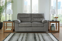 Bay Furniture Gallery - Ashley Furniture - Bindura Living Room - Glider Loveseat / Mineral - 3030578