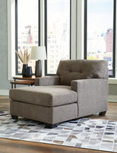 Bay Furniture Gallery - Ashley Furniture - Mahoney Living Room - Full Sofa Sleeper / Pebble - 3100436