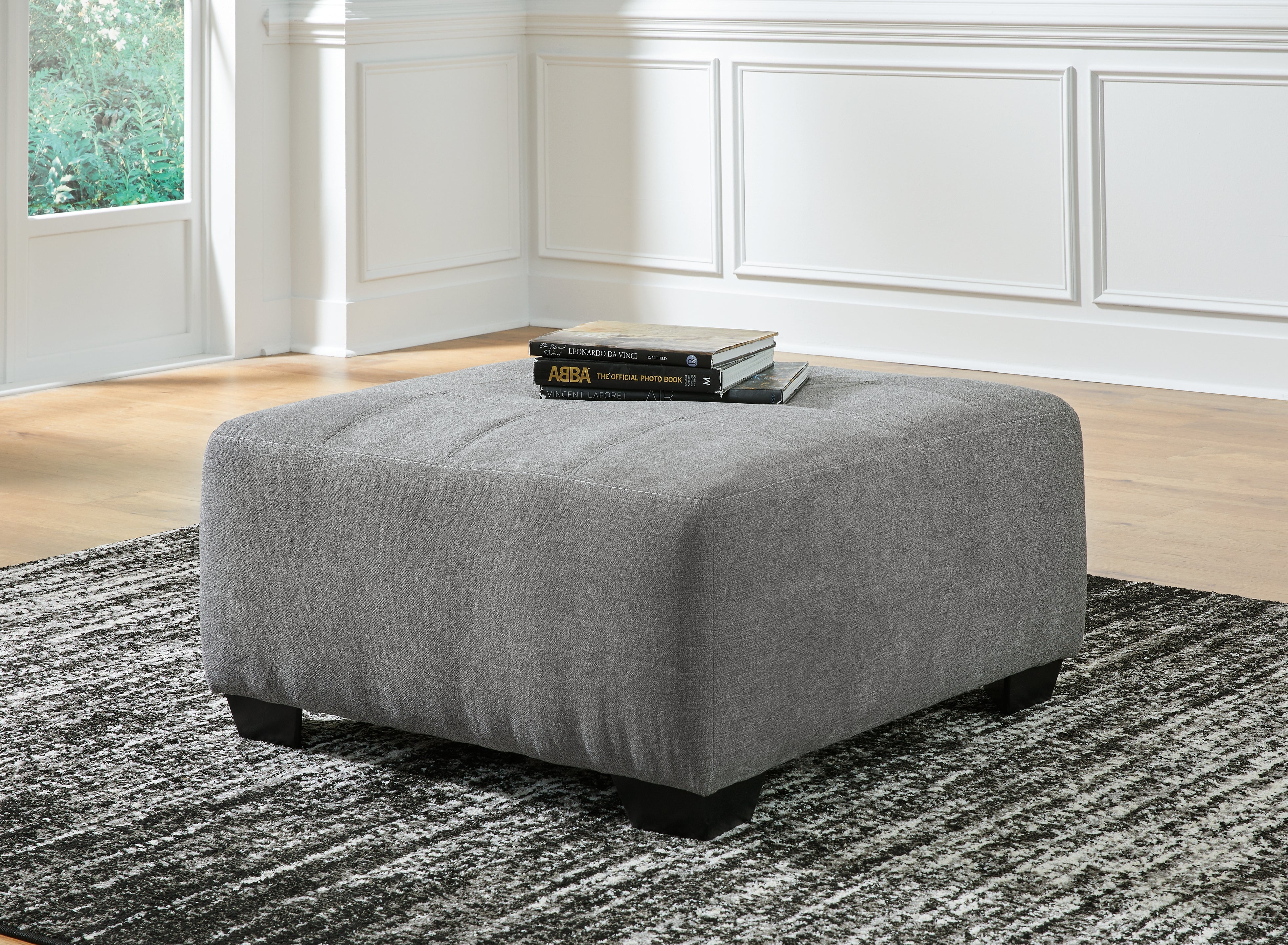 Bay Furniture Gallery - Ashley Furniture - Birkdale Court Living Room - Oversized Accent Ottoman / Gray - 3240208