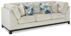 Bay Furniture Gallery - Ashley Furniture - Maxon Place Living Room - Oversized Accent Ottoman / Stone - 3300408
