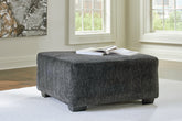Bay Furniture Gallery - Ashley Furniture - Biddeford Living Room - Oversized Accent Ottoman / Shadow - 3550408