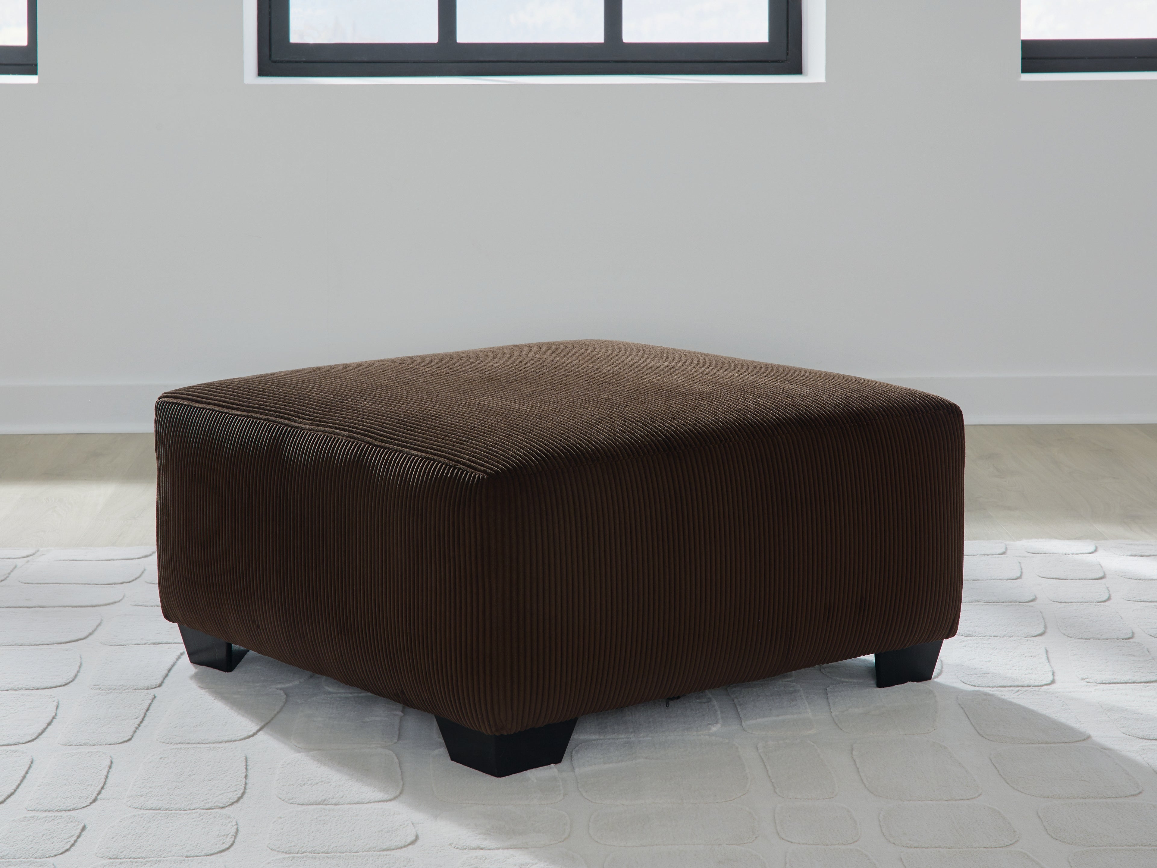 Bay Furniture Gallery - Ashley Furniture - Kimlee Living Room - Oversized Accent Ottoman / Chocolate - PC3560308