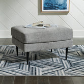 Bay Furniture Gallery - Ashley Furniture - Hazela Living Room - Loveseat / Charcoal - 4110235