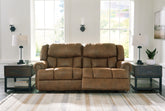 Bay Furniture Gallery - Ashley Furniture - Boothbay Living Room - 2 Seat Reclining Sofa / Auburn - 4470481
