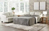 Bay Furniture Gallery - Ashley Furniture - Genoa Living Room - Sofa / Coconut - 4770438