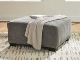 Bay Furniture Gallery - Ashley Furniture - Revenna Living Room - Oversized Accent Ottoman / Greystone - PC4840508