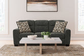 Bay Furniture Gallery - Ashley Furniture - Lonoke Living Room - Sofa / Gunmetal - 5050438