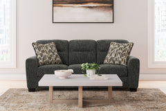 Bay Furniture Gallery - Ashley Furniture - Lonoke Living Room - Sofa / Gunmetal - 5050438