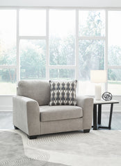 Bay Furniture Gallery - Ashley Furniture - Avenal Park Living Room - Ottoman / Flannel - 5080514