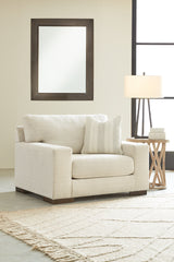 Bay Furniture Gallery - Ashley Furniture - Maggie Living Room - Chair and a Half / Flax - 5200423