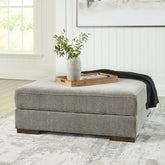 Bay Furniture Gallery - Ashley Furniture - Bayless Living Room - Oversized Accent Ottoman / Smoke - 5230408