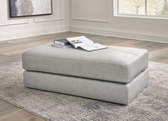 Bay Furniture Gallery - Ashley Furniture - Amiata Living Room - Ottoman / Onyx - 5740514
