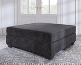 Bay Furniture Gallery - Ashley Furniture - Lavernett Living Room - Oversized Accent Ottoman / Charcoal - 5960308