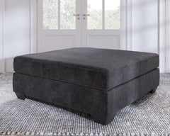 Bay Furniture Gallery - Ashley Furniture - Lavernett Living Room - Oversized Accent Ottoman / Charcoal - 5960308