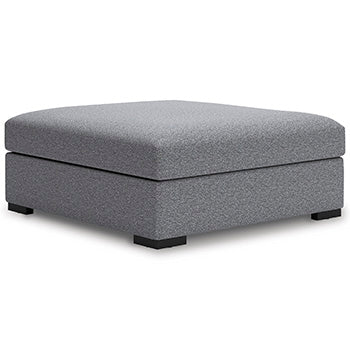 Bay Furniture Gallery - Ashley Furniture - Bealton Living Room - Oversized Accent Ottoman / Salt and Pepper - 6130508