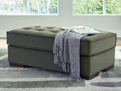 Bay Furniture Gallery - Ashley Furniture - Caspian-Town Living Room - Oversized Accent Ottoman / Olive - PC6170208