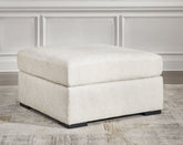 Bay Furniture Gallery - Ashley Furniture - Chessington Living Room - Oversized Accent Ottoman / Ivory - 6190408