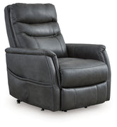 Bay Furniture Gallery - Ashley Furniture - Strawbill Living Room - Power Lift Recliner / Sapphire - 6391012