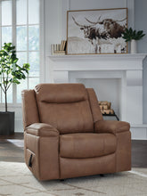 Bay Furniture Gallery - Ashley Furniture - Status Check Living Room - Rocker Recliner / Caramel - PC6530825