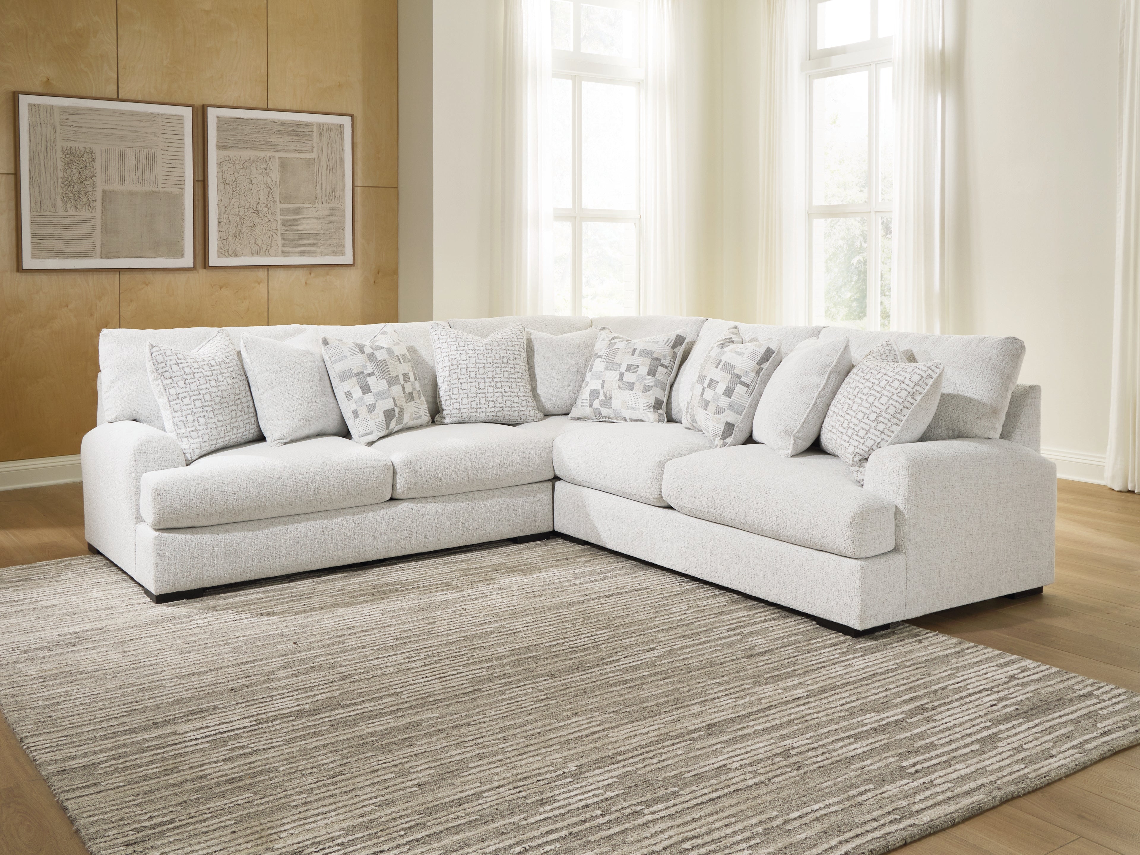 Bay Furniture Gallery - Ashley Furniture - Misty-Lakes Sectional - 3-Piece Sectional - PC66906S4
