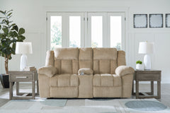 Bay Furniture Gallery - Ashley Furniture - Tip-Off Living Room - PWR Recliner/ADJ Headrest / Slate - 6930482