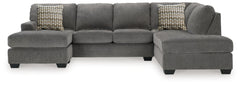 Bay Furniture Gallery - Ashley Furniture - Riverfield Sectional - 2-Piece Sectional with Chaise / Iron - 70097S1