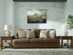 Bay Furniture Gallery - Ashley Furniture - VillaCourt Living Room - Sofa / Caramel - 7490938