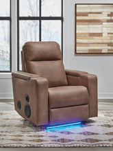 Bay Furniture Gallery - Ashley Furniture - Lorrenton Living Room - Glider PWR REC w/Audio System / Caramel - PC9022042A