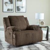 Bay Furniture Gallery - Ashley Furniture - Top Tier Living Room - Rocker Recliner / Chocolate - 9270525