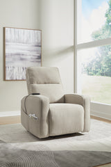 Bay Furniture Gallery - Ashley Furniture - Starganza Living Room - Power Lift Recliner / Gray - 9370412