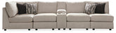 Bay Furniture Gallery - Ashley Furniture - Kellway Sectional - 6-Piece Sectional / Bisque - 98707S3