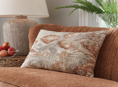Bay Furniture Gallery - Ashley Furniture - Aprover Pillows - Pillow / Rust/Gray/White - A1001040P