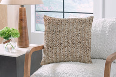 Bay Furniture Gallery - Ashley Furniture - Vorlane Pillows - Pillow / Tan/Brown/White - A1001046P