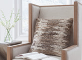 Bay Furniture Gallery - Ashley Furniture - Nealton Pillows - Pillow / Brown/White - A1001050P