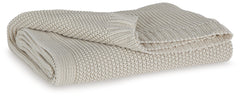 Bay Furniture Gallery - Ashley Furniture - Gayelery Throw (Set of 3) - Throw (3/CS) / Sand - A1001084