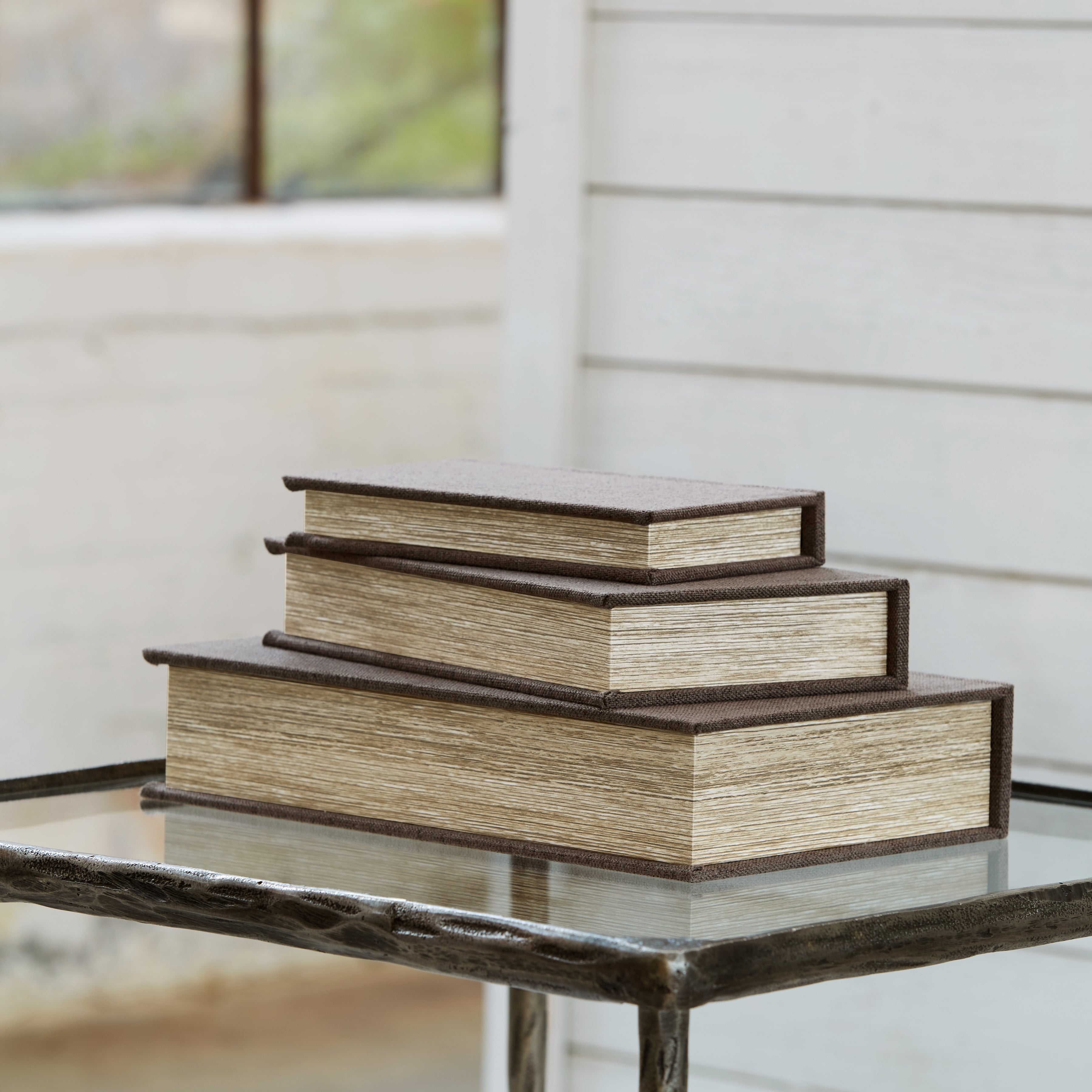 Bay Furniture Gallery - Ashley Furniture - Jolina Box (Set of 3) - Box Set (3/CN) / Brown - A2000488