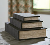 Bay Furniture Gallery - Ashley Furniture - Jolina Box (Set of 3) - Box Set (3/CN) / Black - A2000489