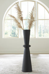 Bay Furniture Gallery - Ashley Furniture - Collisten Vase - Vase / Black - A2000664