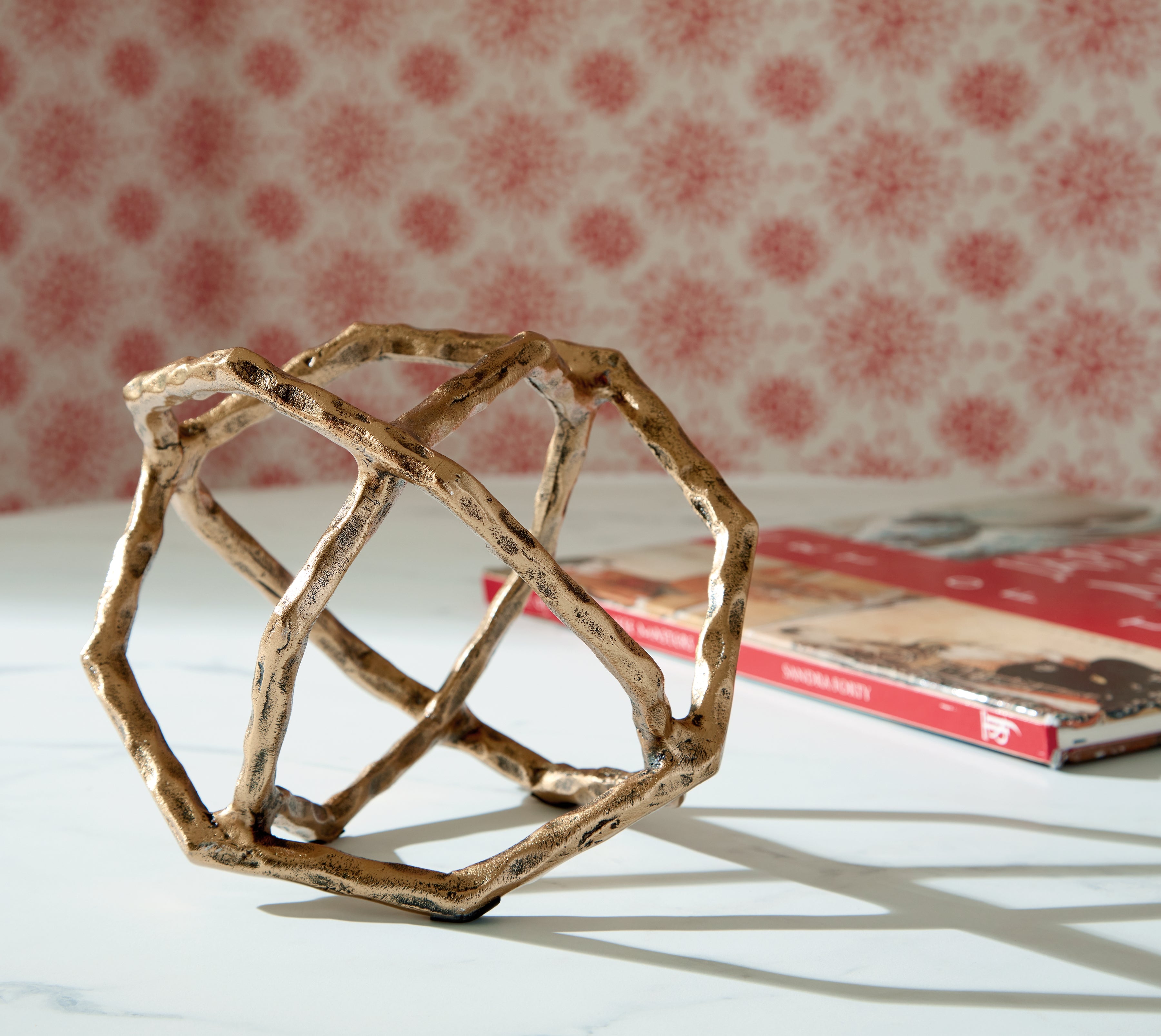 Bay Furniture Gallery - Ashley Furniture - Laddington Sculpture - Sculpture / Antique Brass Finish - A2000670S