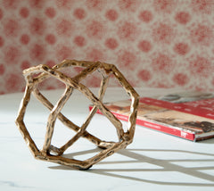 Bay Furniture Gallery - Ashley Furniture - Laddington Sculpture - Sculpture / Antique Brass Finish - A2000670S