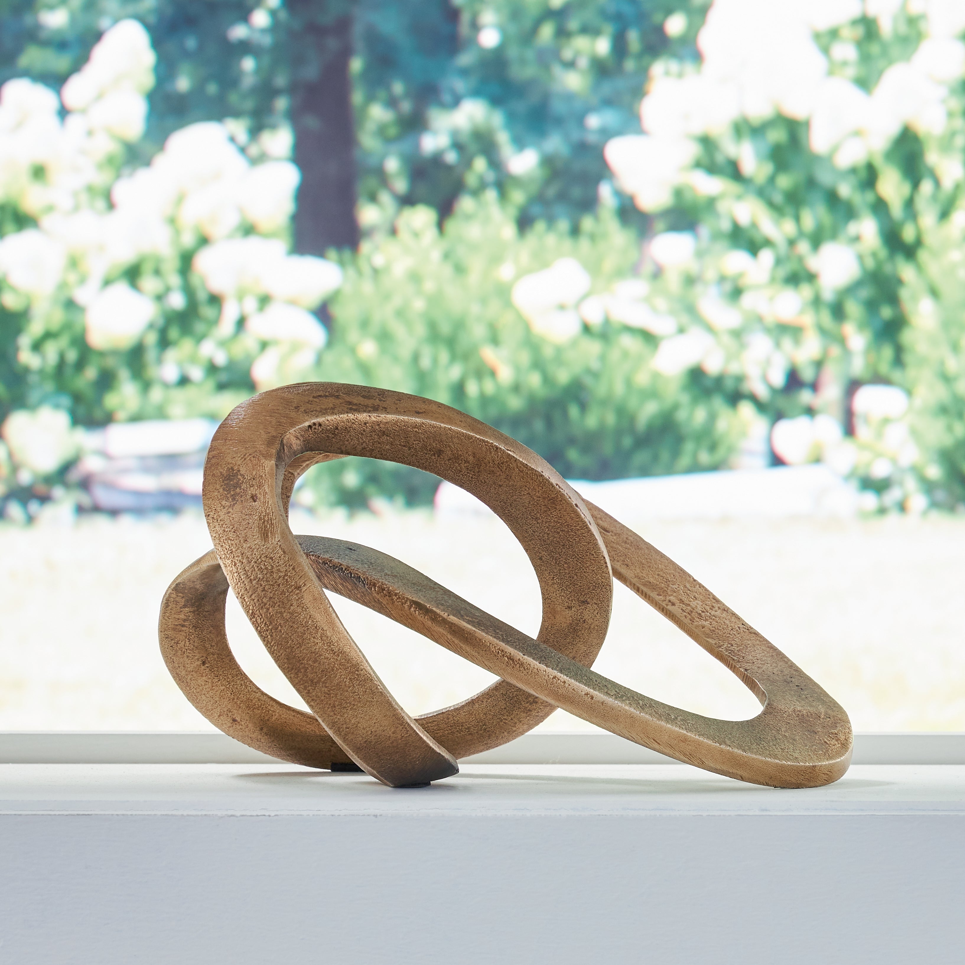 Bay Furniture Gallery - Ashley Furniture - Dunnruck Sculpture - Sculpture / Antique Brass Finish - A2000686