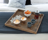 Bay Furniture Gallery - Ashley Furniture - Heddford Tray - Tray / Brown - A2000722