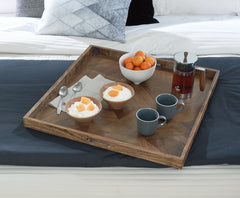 Bay Furniture Gallery - Ashley Furniture - Heddford Tray - Tray / Brown - A2000722